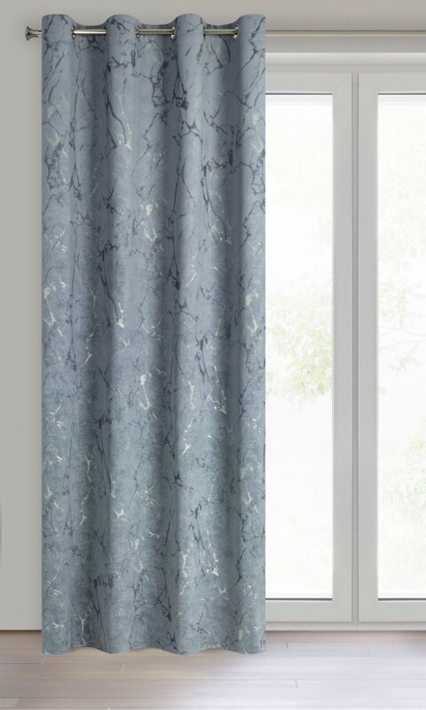 Zasłona gotowa WERA ciemnoszary 140 X 250 CM – przytulny nastrój