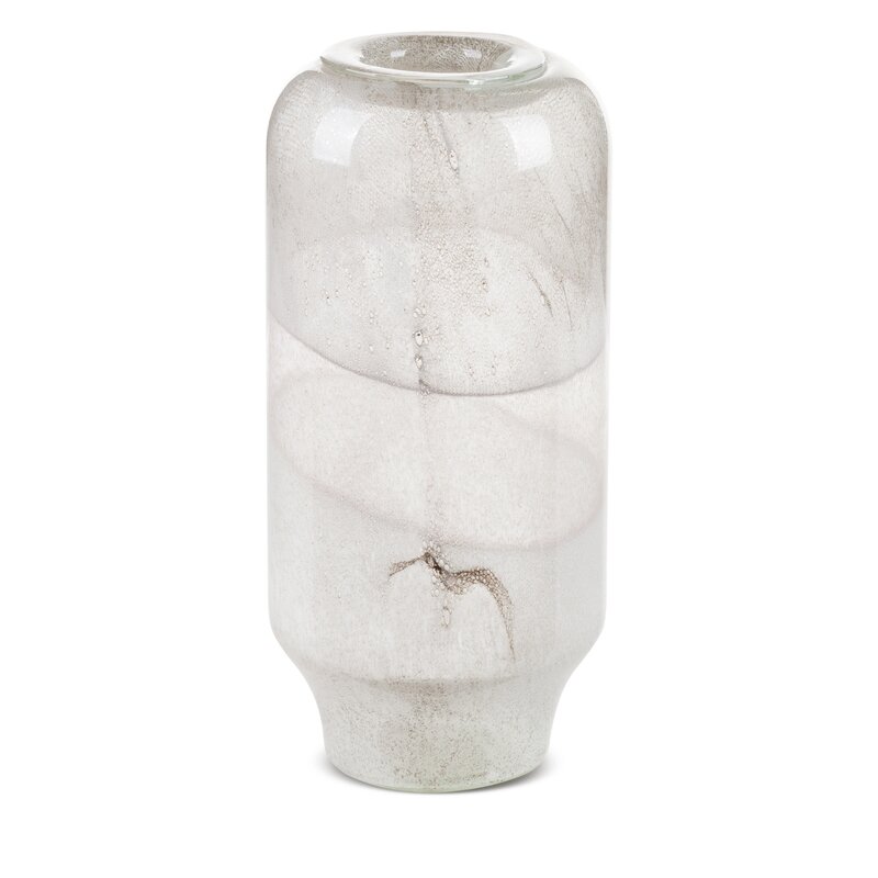 SZKLANY WAZON DEKORACYJNY LANA FI 18 X 40 CM KREMOWY CS/LANA/2/WAZ/01 18X18X40 K