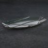 Naczynie dekoracyjne TEO turkusowe 41 x 20 x 3 cm – idealne na świece