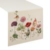 Obrus gobelinowy polne kwiaty naturalny 40x100 cm – wprowadzi sielski klimat