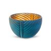 Misa szklana Nadia2 niebieska fi 24 x 16 cm – subtelny element dekoracyjny