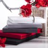Prześcieradło z gumką nova ciemnoniebieskie 220 x 200 x 30 cm – do spokojnego snu