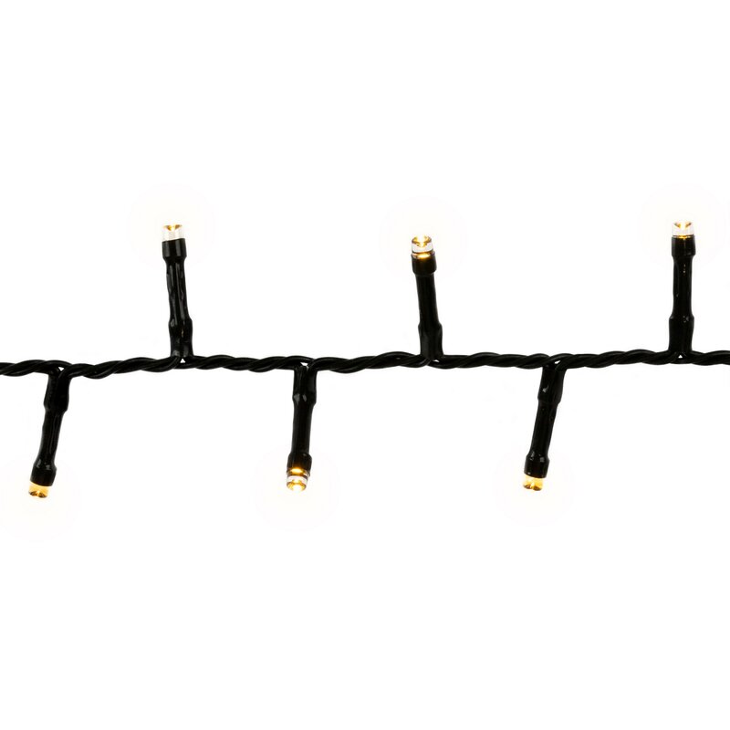 Lampki choinkowe LED 200LED białe 500 cm – piękne świąteczne światło