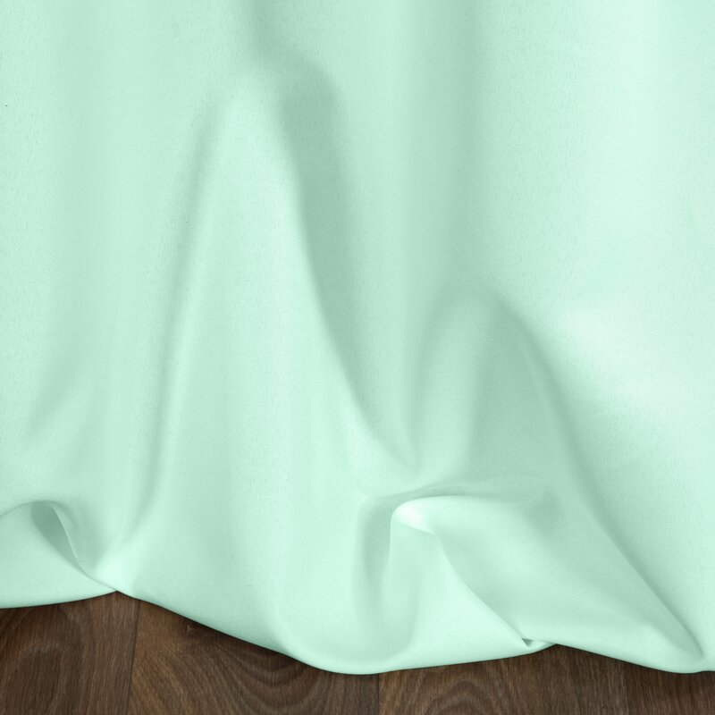 Zasłona gotowa Adore jasnomiętowa 140 x 250 cm – wprowadza harmonię