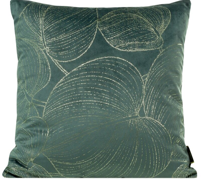Poszewka Blink ciemnomiętowa 45 x 45 cm – doda blasku wnętrzu