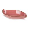 PATERA DEKORACYJNA SIBEL (01) 35 X 17 X 5 CM CIEMNORÓŻOWY
