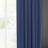 Zasłona gotowa Dafne granatowa 140 X 250 CM – zapewnia prywatność