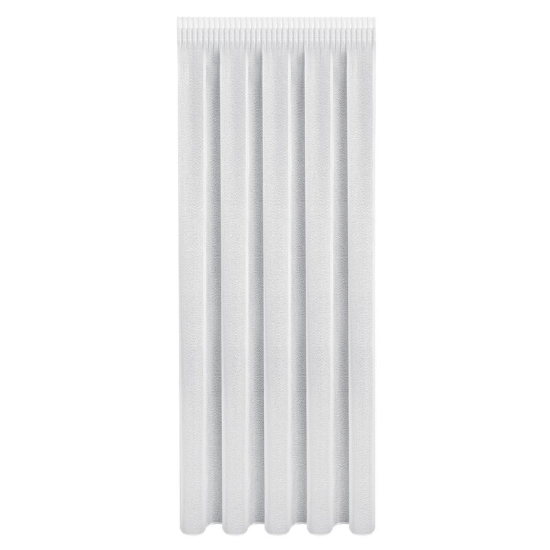 Firana gotowa Rain biała 140 x 270 cm – rozjaśnia wnętrze