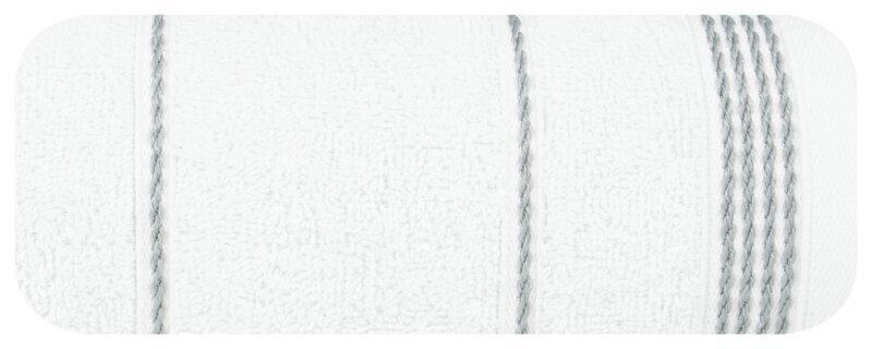 Ręcznik Mira biały 70 x 140 cm – miękki i chłonny