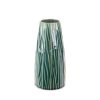 Wazon ceramiczny Rea zielony fi 14 x 29 cm – na susze i kwiaty