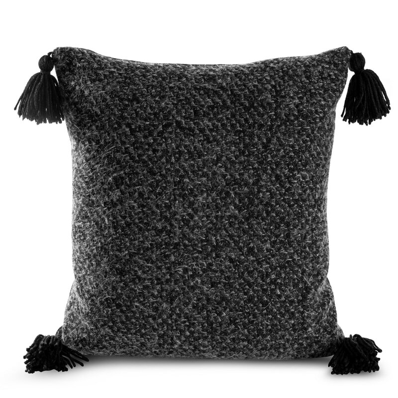 POSZEWKA ASLI 01 45 X 45 CM CZARNY