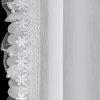 Firana gotowa biała 140 x 270 cm – rozjaśnia wnętrze
