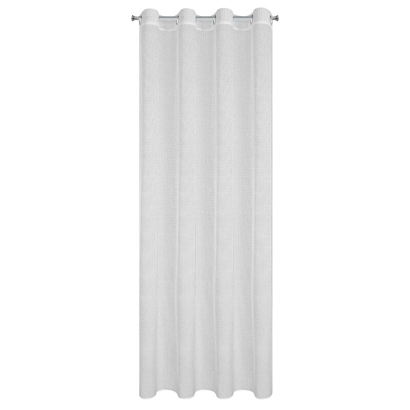 Firana gotowa Atena biała 140 X 260 cm – lekko rozprasza światło