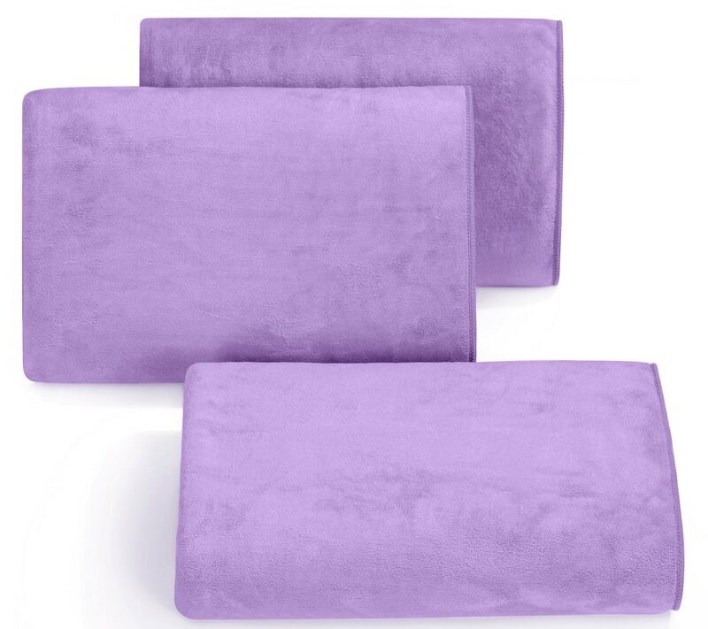 Ręcznik AMY3 fioletowy 80 x 150 cm – szybkoschnący i miękki