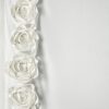 Zasłona gotowa Eva Minge Roses 14 kremowa 140 X 270 cm – welwetowa, łatwy montaż