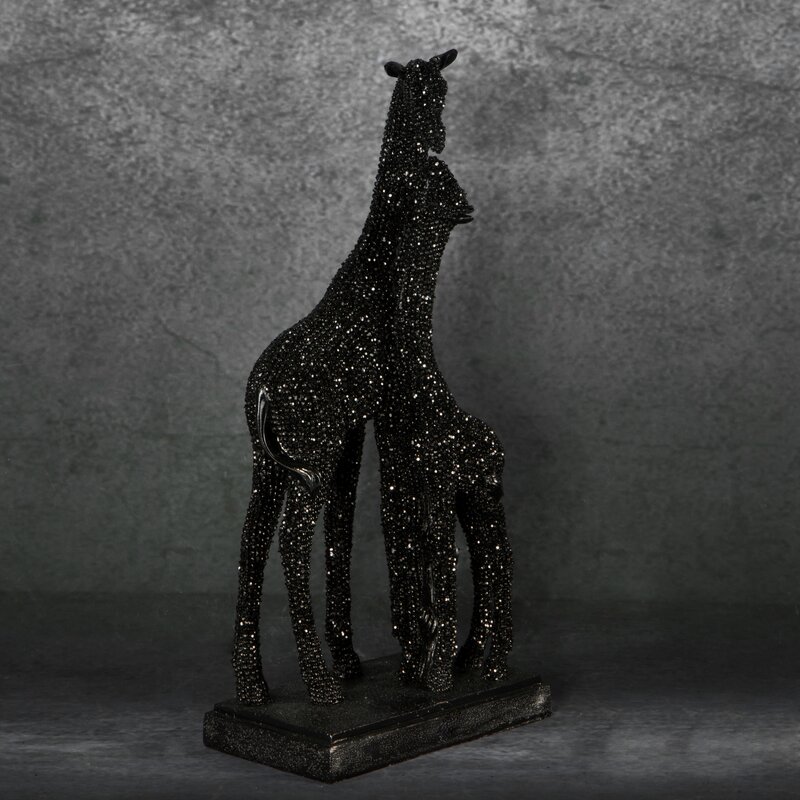 FIGURKA DEKORACYJNA ELDO 12 X 7 X 26 CM CZARNY