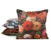 Poszewka velvet ciemnopomarańczowa 45 x 45 cm – doda głębi koloru