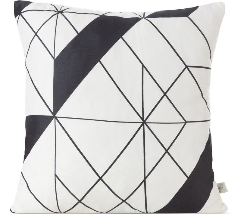 Poszewka Design91 beżowa 40 x 40 cm – odmieni Twoje wnętrze