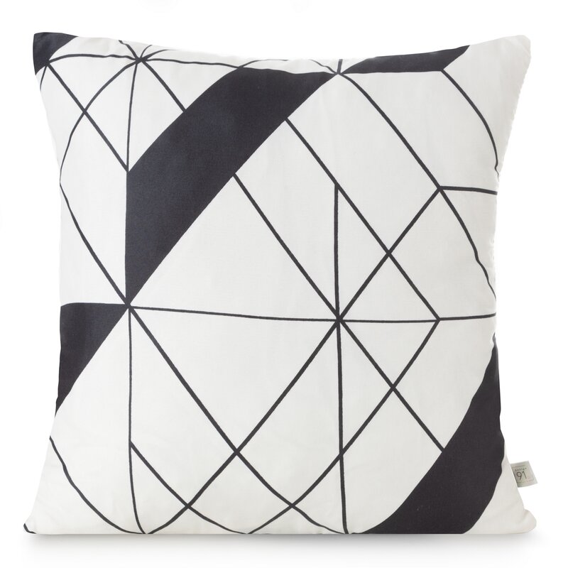 Poszewka Design91 beżowa 40 x 40 cm – odmieni Twoje wnętrze