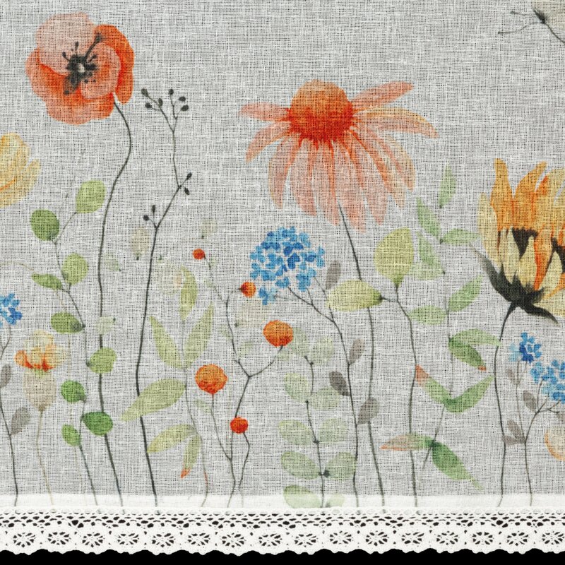 Zazdrostka NATI biała 150 x 30 cm – rozjaśnia wnętrze
