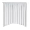 Firana gotowa Loreta biała 400 x 160 cm – rozjaśnia wnętrze
