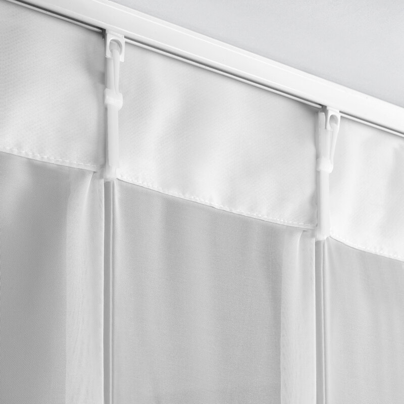 Firana gotowa Lucy biała 80 x 270 cm – miękko się układa