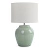 LAMPA DEKORACYJNA TONI (02) O 28 X 43 CM CIEMNOMIĘTOWY