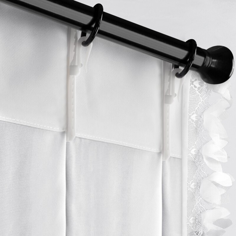 Firana gotowa Loreta biała 80 x 270 cm – rozprasza światło
