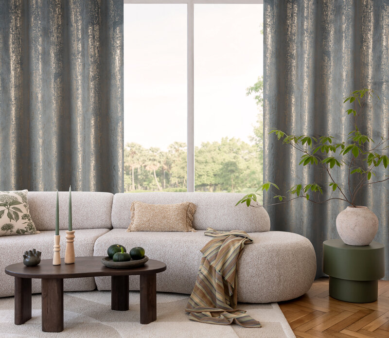 Zasłona gotowa Dara srebrna 140 x 250 cm – dodaje blasku wnętrzu