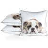 Poszewka Animal 81 biała 45 x 45 cm – wprowadza ciepło