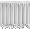 Zasłona świąteczna SW/XMAS/FIR biała 90x150 cm – idealna na Boże Narodzenie