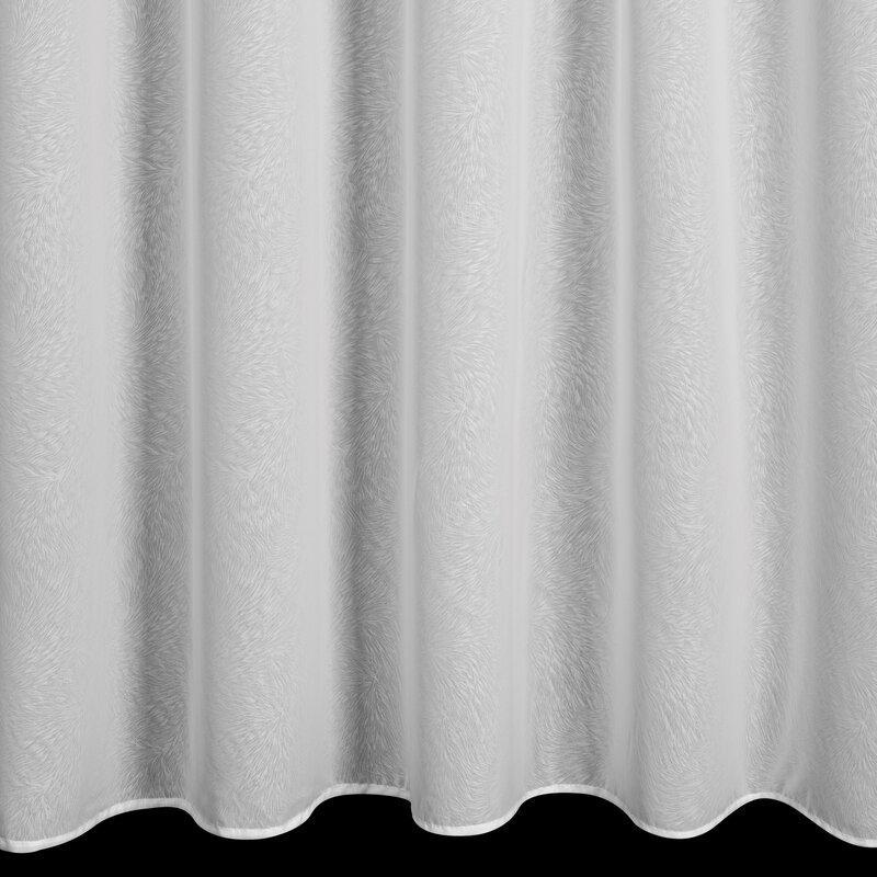 Firana gotowa Tulsa biała 140 x 270 cm – rozświetla wnętrze