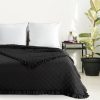 Narzuta Vanesa czarna 200 x 220 cm – dodaje szyku sypialni