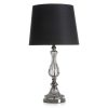 Lampa stołowa Remi czarna O 27 x 62 cm – do salonu i sypialni