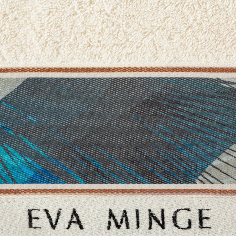 Ręcznik Eva Minge kremowy 70 x 140 cm – miękki i chłonny