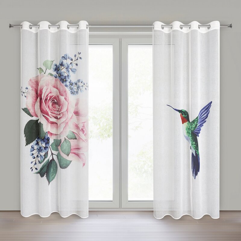 Zasłona gotowa Lia biały 140 x 260 cm – rozjaśnia wnętrze