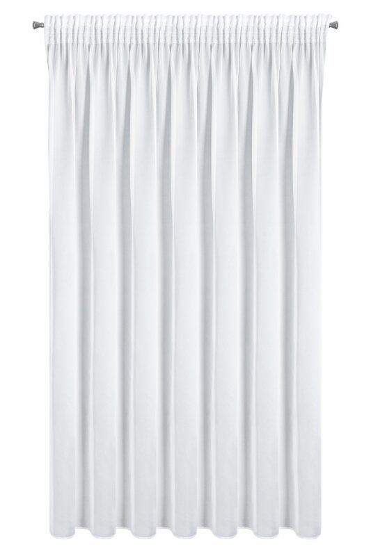 Firana gotowa Tina biała 140 x 270 cm – rozjaśnia wnętrze