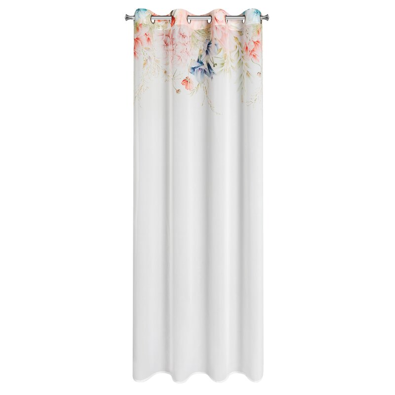 Zasłona gotowa Arlena biały 135 x 250 cm – wprowadza świeżość