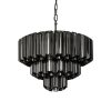 Lampa sufitowa Dana grafitowa o 43 x 150 cm – wprowadza blask
