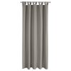 Zasłona gotowa Garden2 srebrna 155 x 220 cm – cień i ochrona