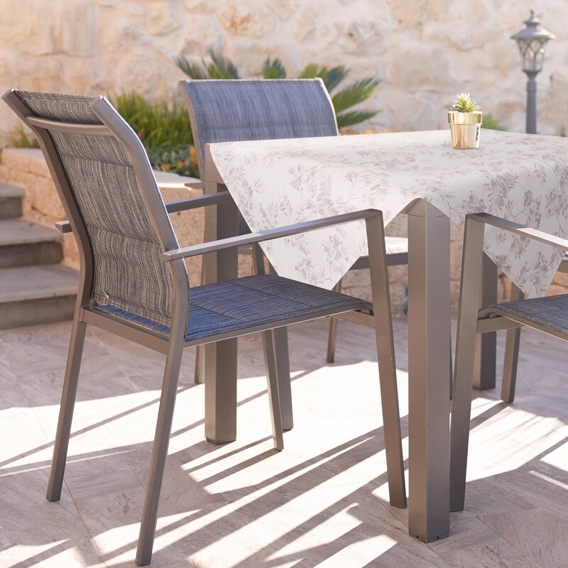 Obrus Garden kremowy 85 x 85 cm – idealny na taras