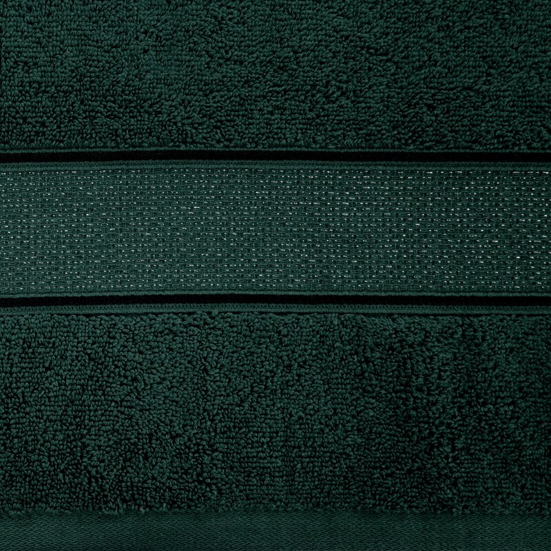 Ręcznik Lurex Liana ciemnozielony 70 x 140 cm – miękki i chłonny