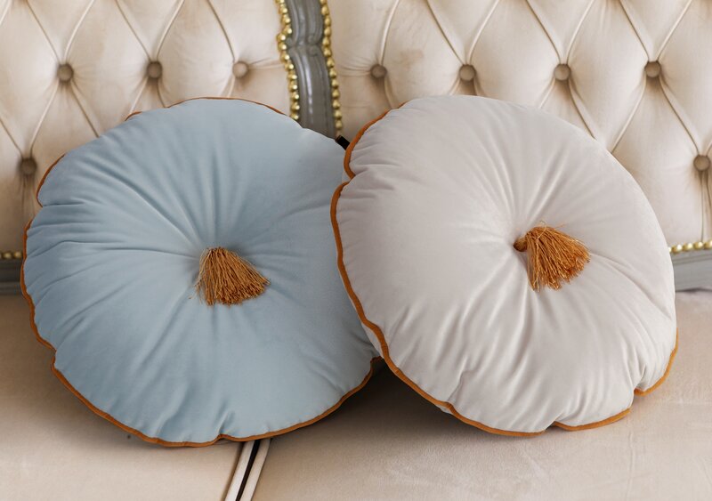 POSZEWKA VELVET FI 40 CM GRANATOWY