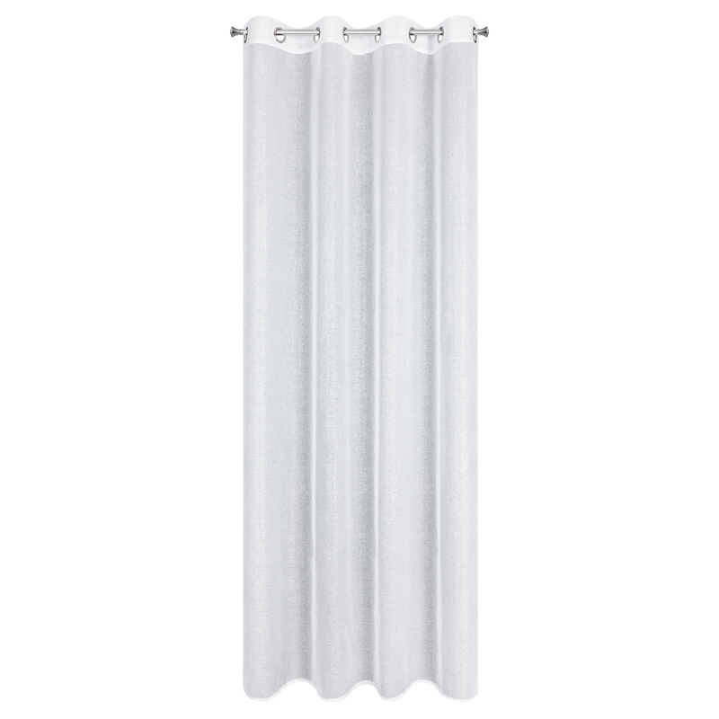 Zasłona gotowa Lena biała 140 x 250 cm – gotowa do zawieszenia