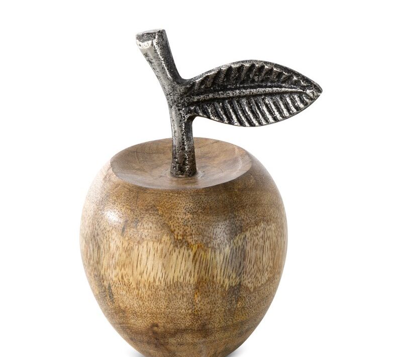 Figurka bożonarodzeniowa brązowa 8 x 14 cm – drewniana dekoracja