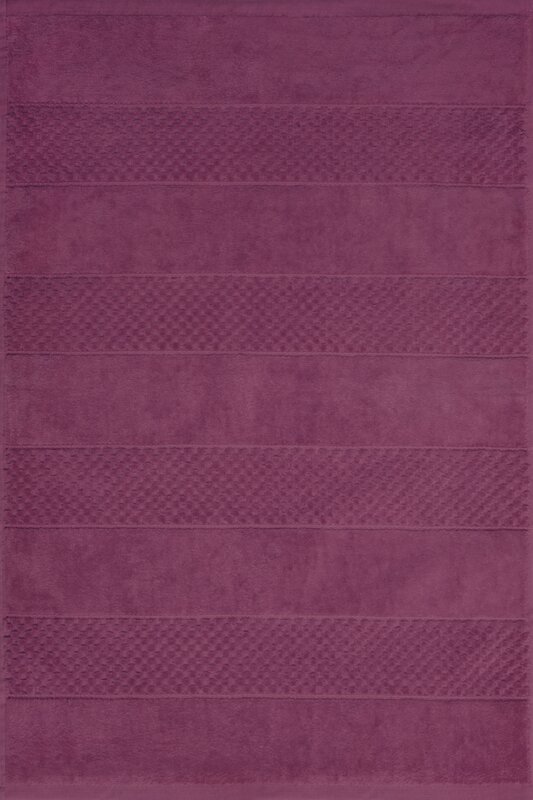 Dywanik łazienkowy Jessi amarantowy 50 x 70 cm – miękki i ciepły