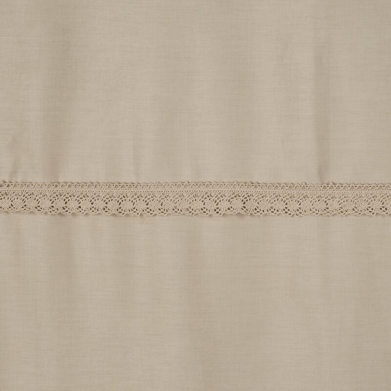 Pościel satynowa retro beżowa 160 x 200 cm – dla spokojnego snu