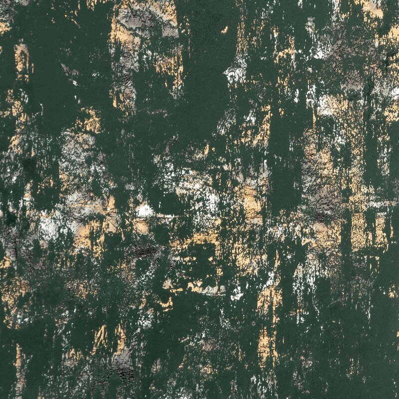 Zasłona gotowa Tami ciemnozielona 140 x 250 cm – zaciemniająca welwetowa