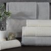 Ręcznik EMI srebrny 70 x 140 cm – miękki i chłonny
