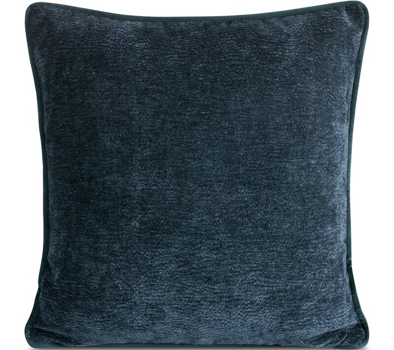Poszewka szenil Klara 01 granatowa 45 x 45 cm – doda przytulności